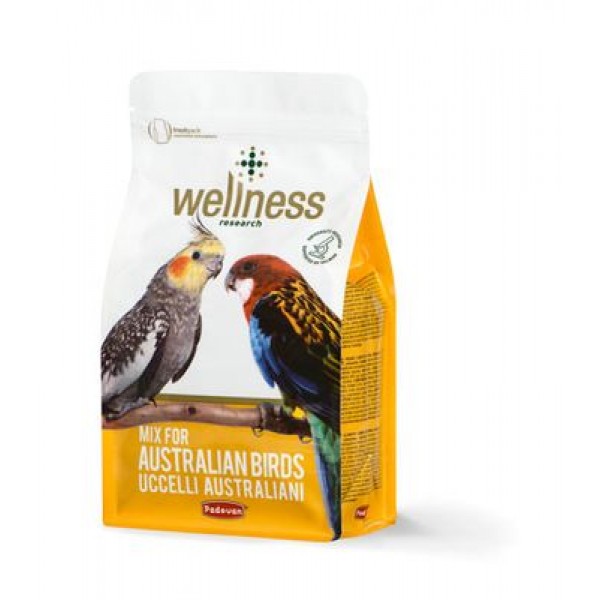 Pd lindude täissööt wellness australian birds 850g