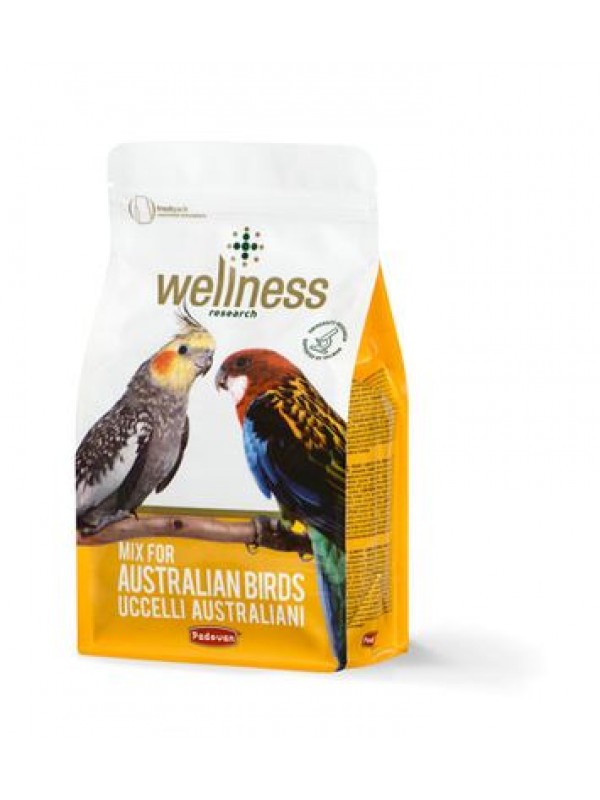Pd lindude täissööt wellness australian birds 850g