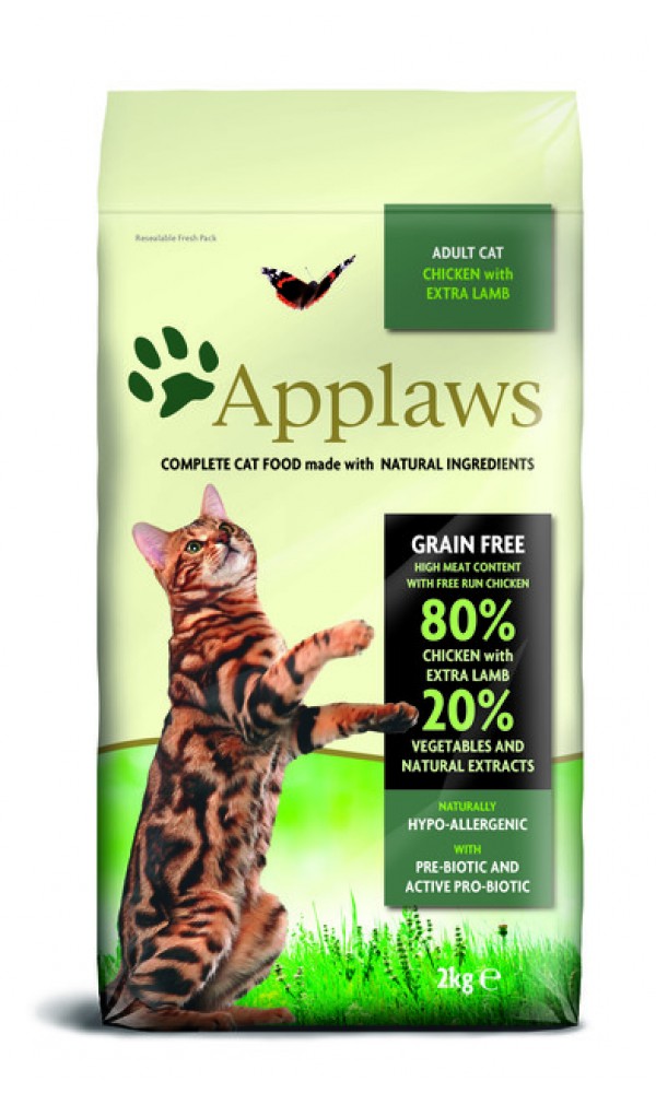 Applaws kassi täissööt kana/lammas 2kg