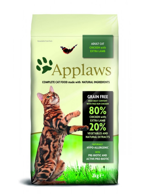 Applaws kassi täissööt kana/lammas 2kg