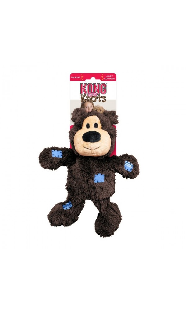 Kong wild knots koera mänguasi karu tekstiil m/l