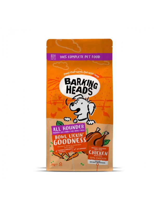 Bh koera täissööt bowl lickin goodness kana 2kg