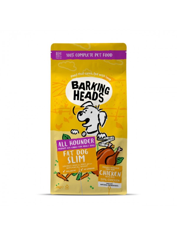 Bh koera täissööt fat dog slim kana 2kg