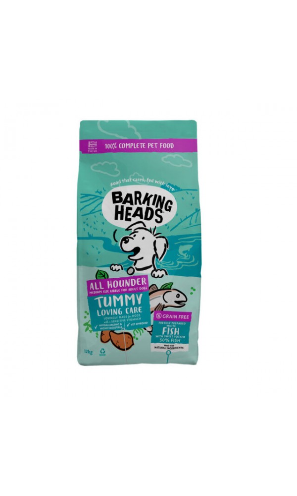 Bh koera täissööt tummy loving care kala 12kg