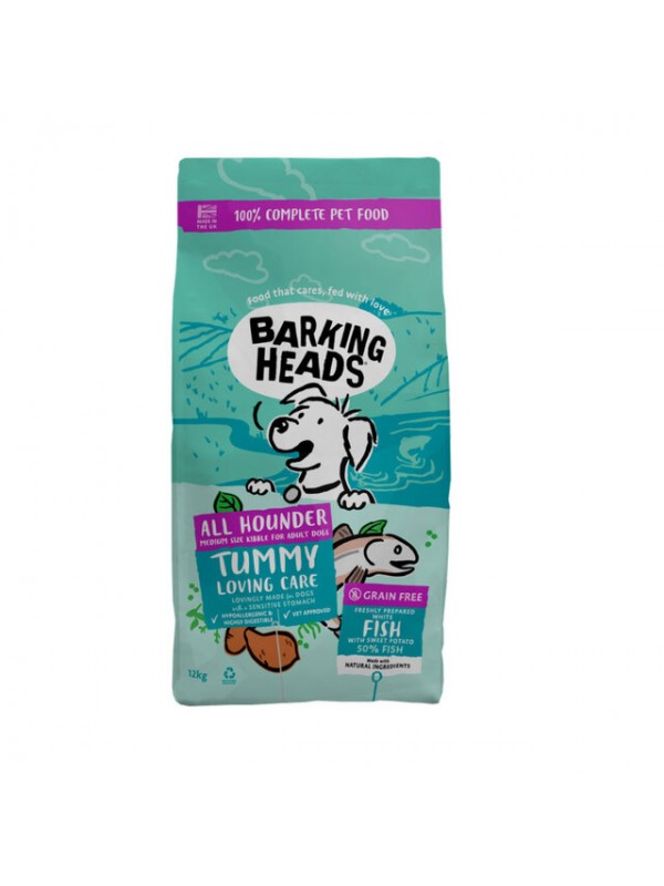 Bh koera täissööt tummy loving care kala 12kg