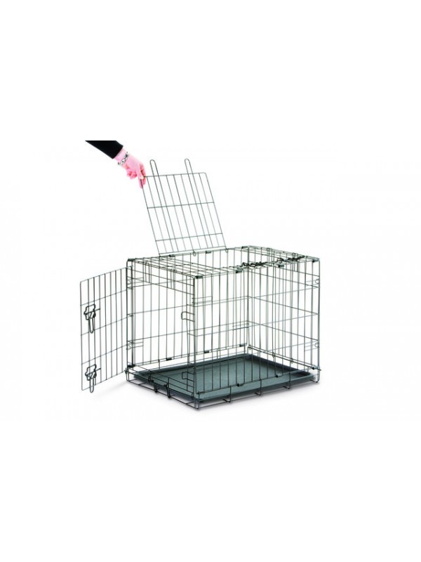 Savic metallpuur dog cottage s 61x44x50cm must
