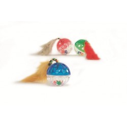 Beeztees kassi mänguasi kõlisev pall pehme hiirega