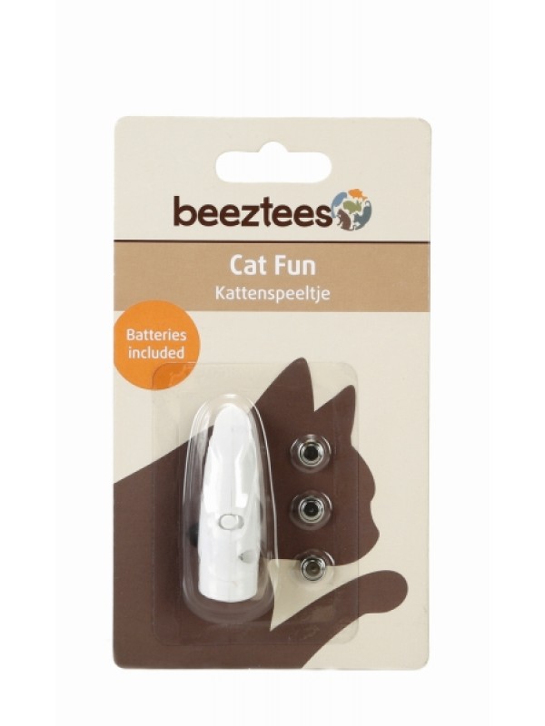 Beeztees kassi mänguasi bimo laserlamp valge