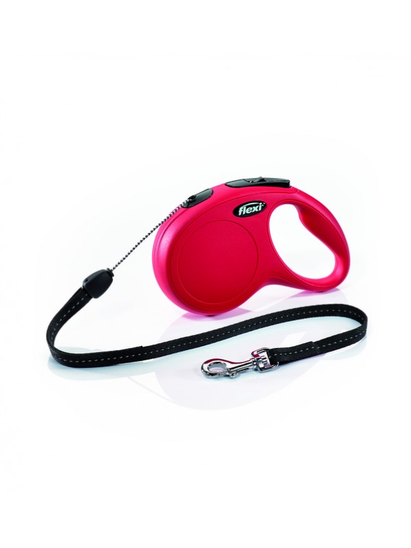Flexi nöörrihm classic s 8m punane