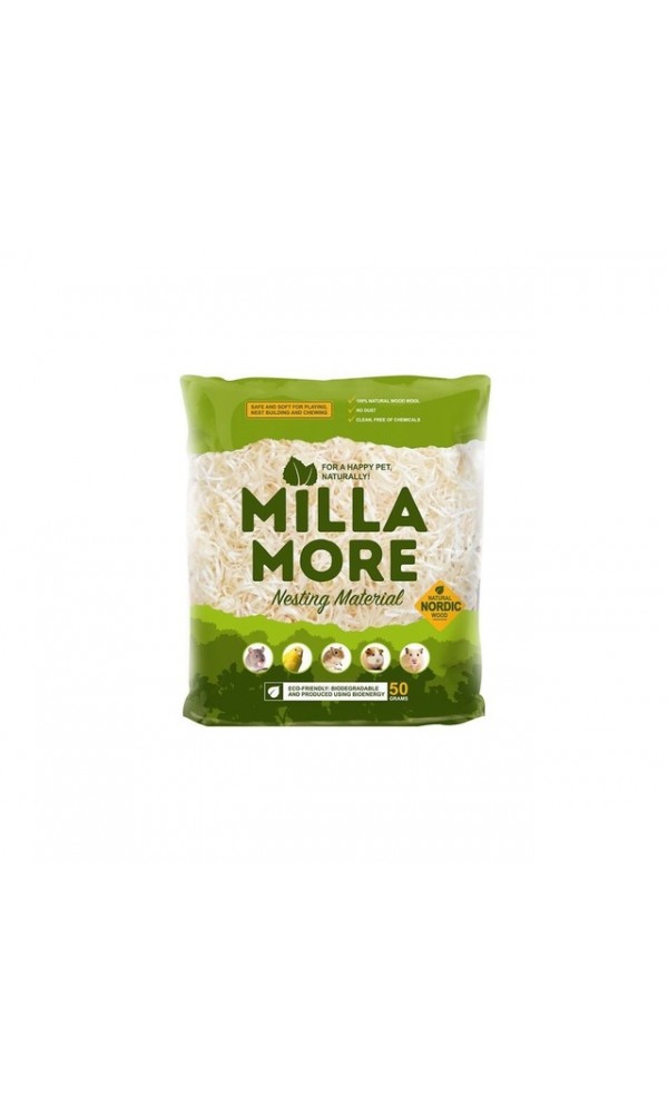 Millamore näriliste/lindude pesamaterjal 50g