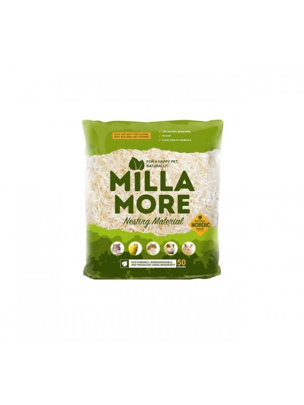 Millamore näriliste/lindude pesamaterjal 50g