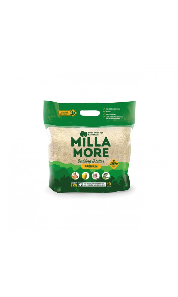 Millamore näriliste allapanu premium 2kg