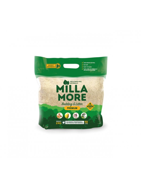 Millamore näriliste allapanu premium 2kg