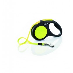 Flexi lintrihm neon s 5m kollane