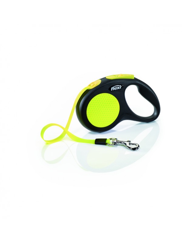 Flexi lintrihm neon s 5m kollane