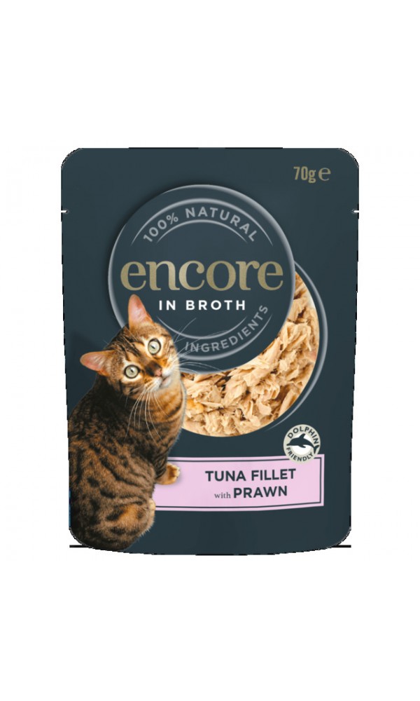 Encore kassi einekotike tuunikala/krevett 70g n1