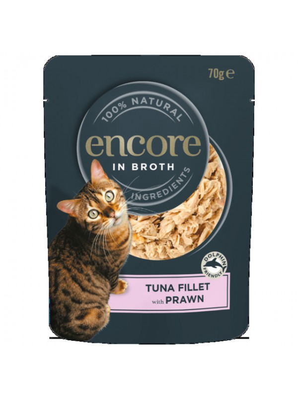 Encore kassi einekotike tuunikala/krevett 70g n1