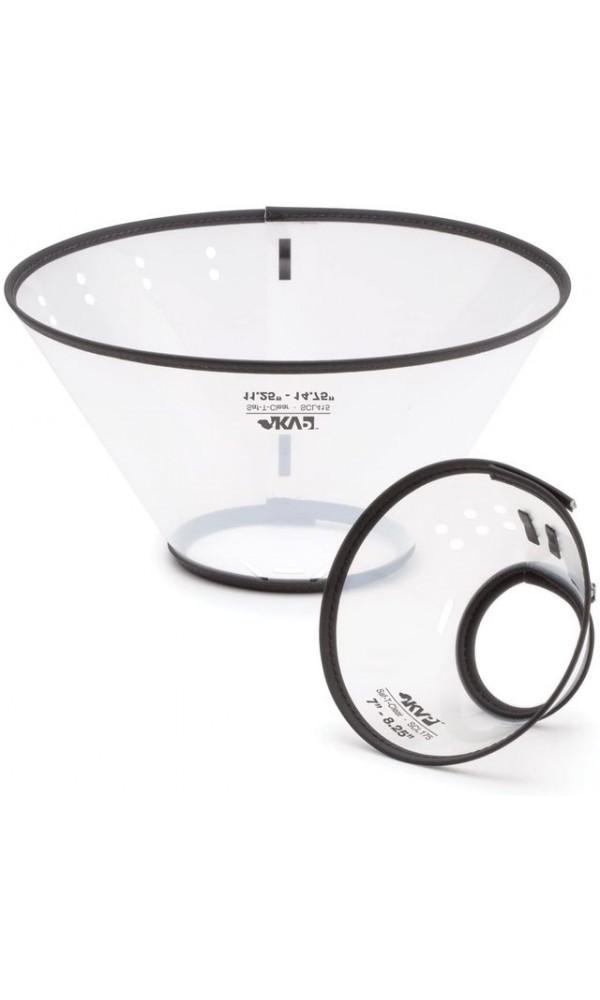 Kvp koera/kassi plastkrae saf-t clear 20 cm