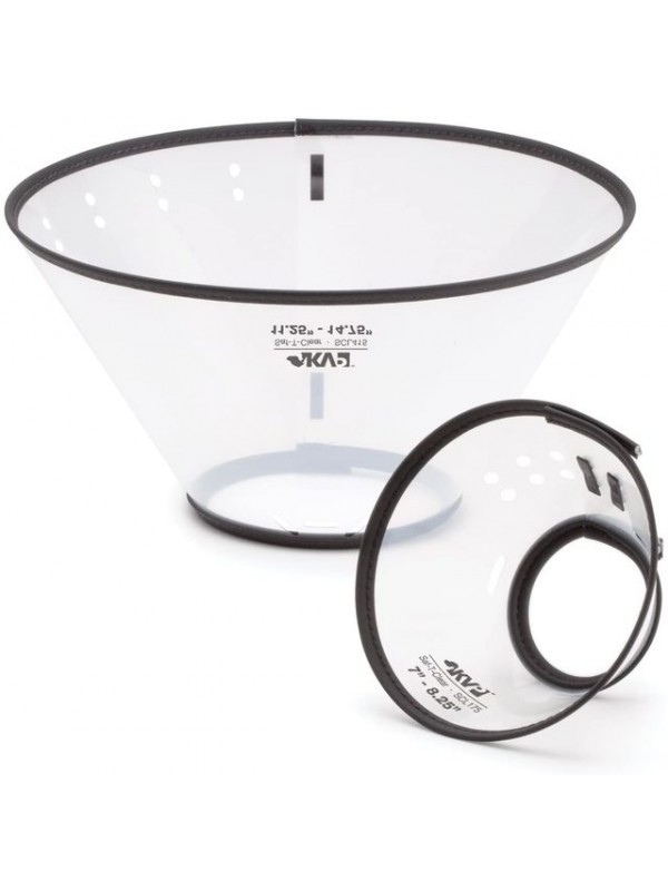 Kvp koera/kassi plastkrae saf-t clear 20 cm