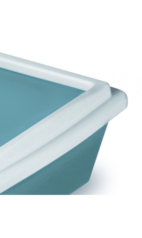 Stefanplast kassi liivakast tray 1 ääris valge #