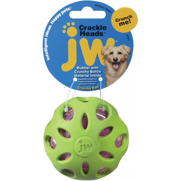 Jw koera mänguasi pall krõbisev crackle m