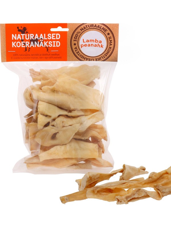 Naturaalne koera maius lamba peanahk 200g