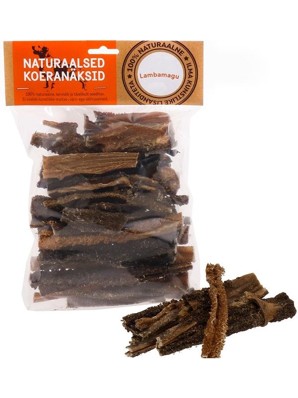 Naturaalne koera maius lamba magu 200g