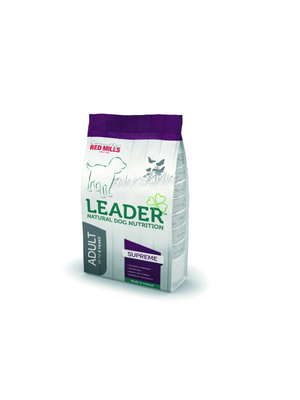 Leader koera täissööt supreme kesk.tõug 12kg