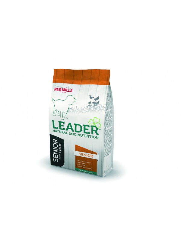 Leader koera täissööt kana kesk.tõug seenior 12kg