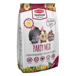Bf küüliku/näriliste täissööt festival excl.party mix 900g