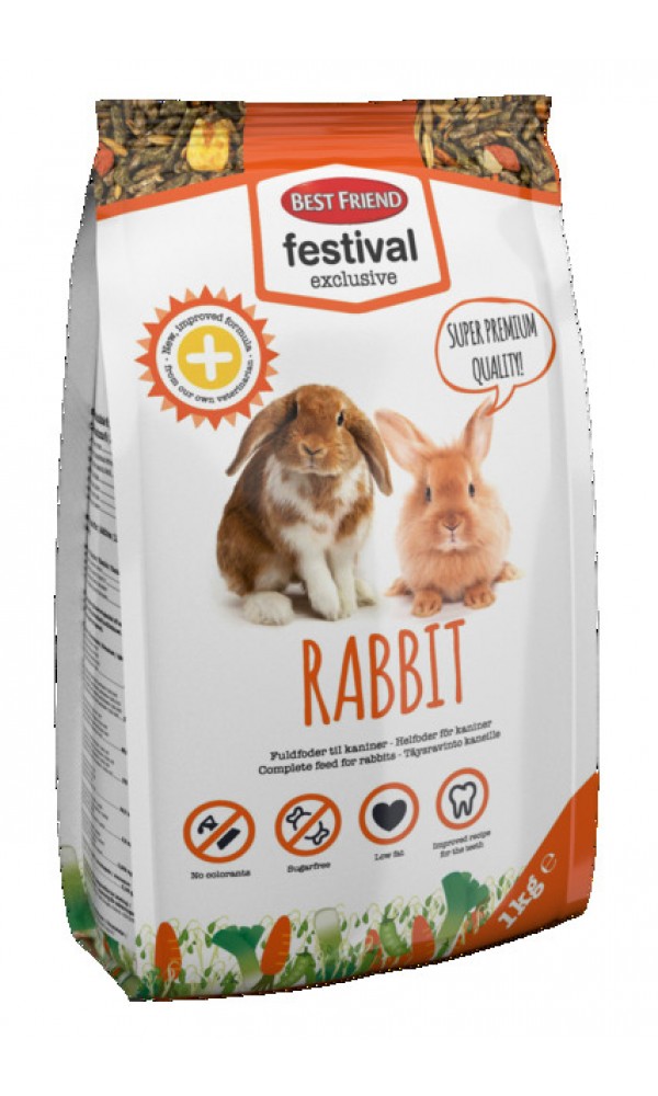 Bf küüliku täissööt festival exclusive 1kg