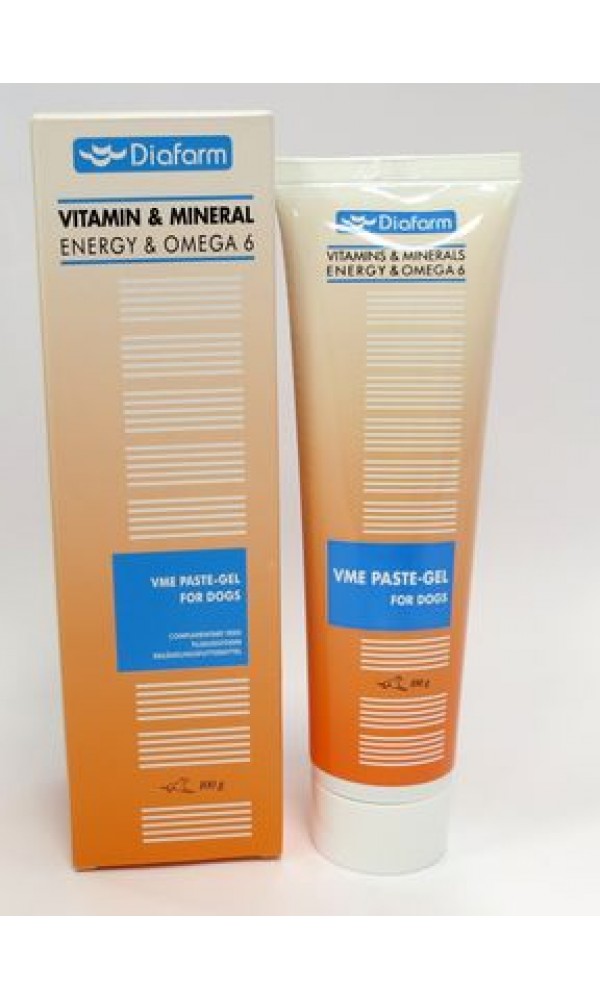 Diafarm vit/min/omega 6/energia pasta koerale 100g