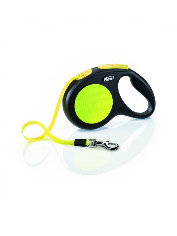 Flexi lintrihm neon m 5m kollane