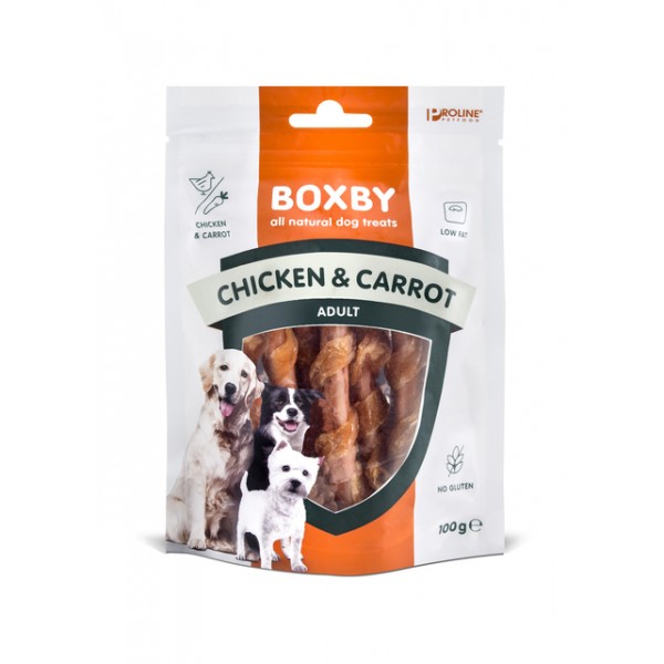 Boxby koera maius chicken&carrot 100g