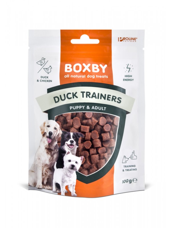 Boxby koera maius duck trainers 100g