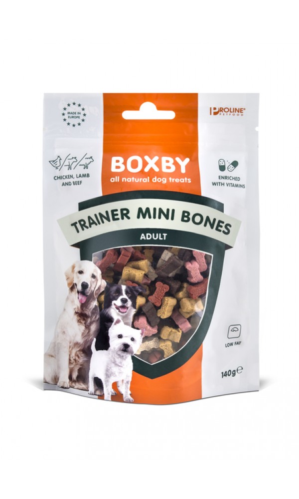 Boxby koera maius trainer mini bones 140g