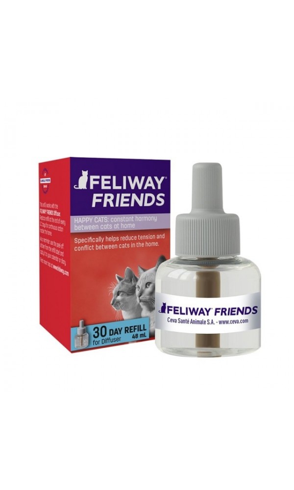 Feliway kassi diffuusori täitepudel friends 48ml n1