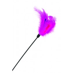 Beeztees kassi mänguasi suled pulga otsas 36/45cm roosa