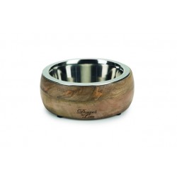 Beeztees dbl koera kauss mandira puidust 16,5cm #