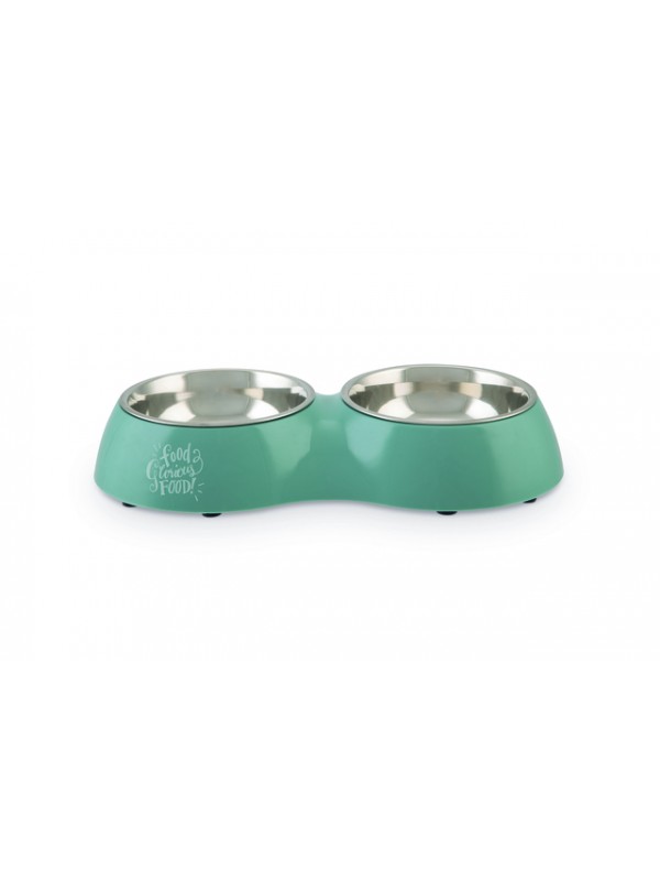 Beeztees koera kauss 2in1 hond glorious 34cm sinine