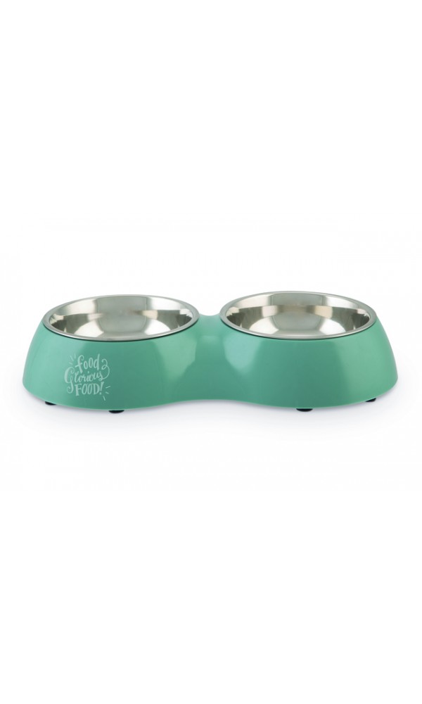 Beeztees koera kauss 2in1 hond glorious 42cm sinine #