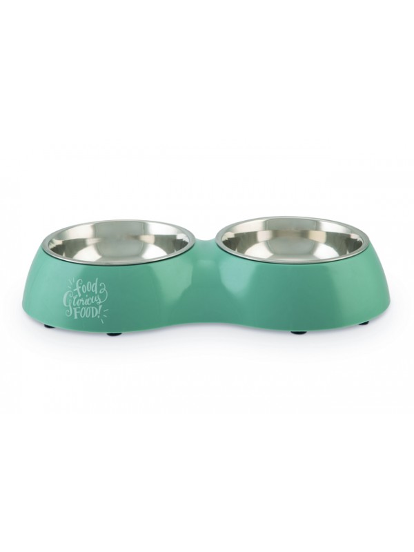 Beeztees koera kauss 2in1 hond glorious 42cm sinine #