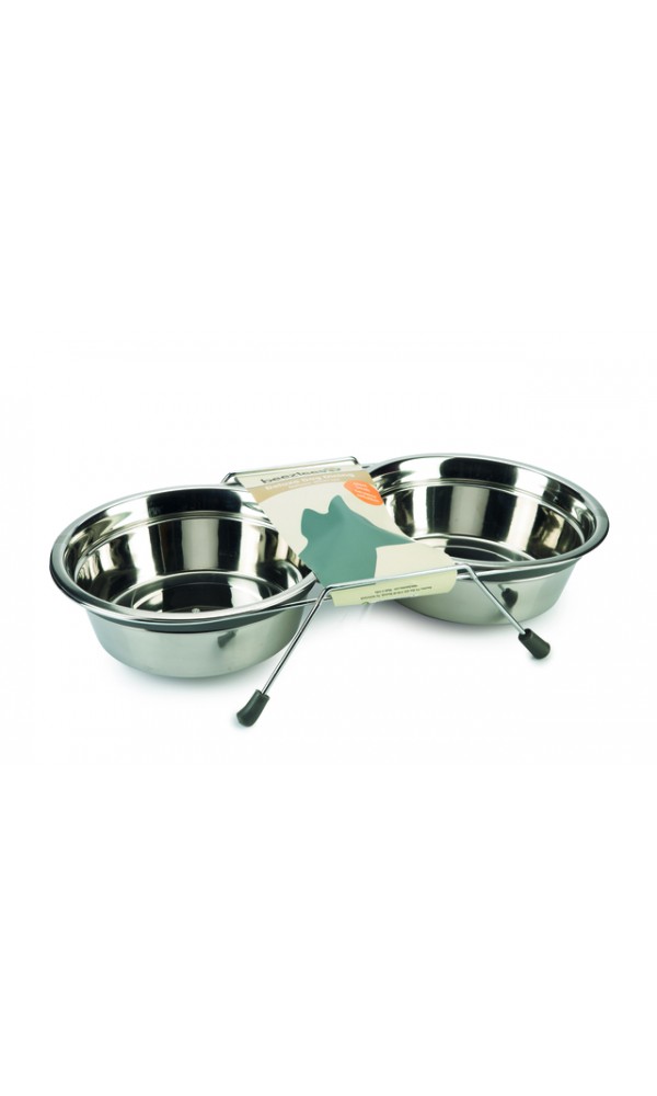 Beeztees koera kauss 2in1 lumara 20cm hall
