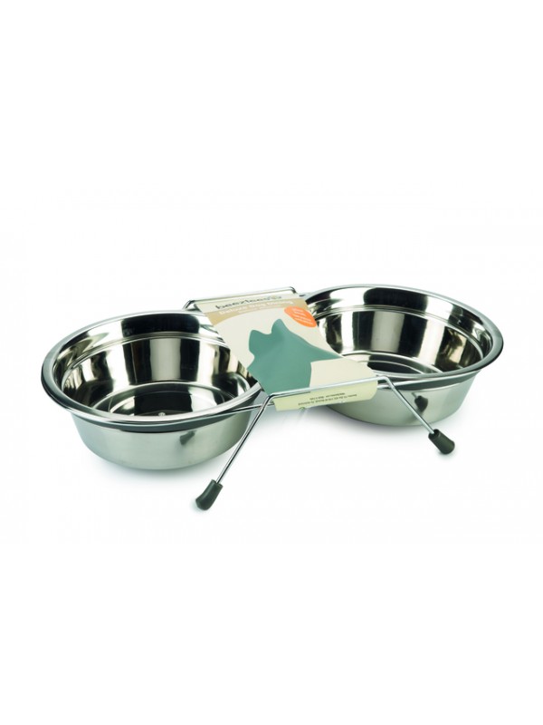 Beeztees koera kauss 2in1 lumara 20cm hall