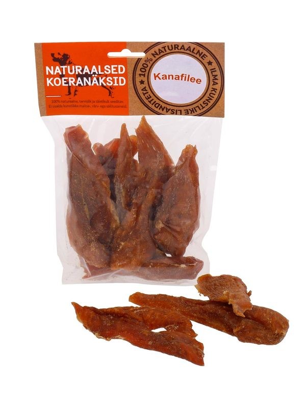 Naturaalne koera maius kanafilee 200g