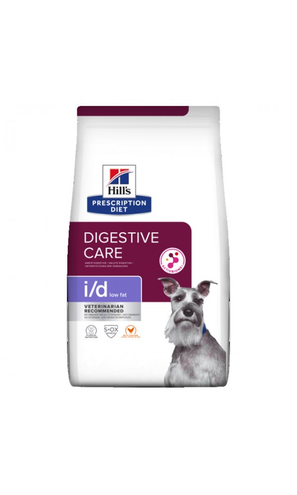 Hills pd koera täissööt i/d low fat 1,5kg