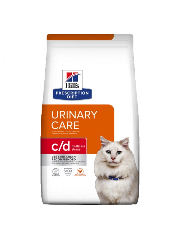 Hills pd kassi täissööt c/d stress 1,5kg