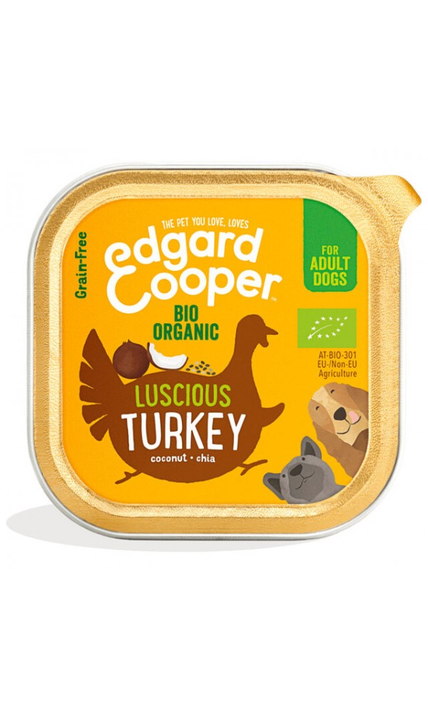 Edgard cooper koera konserv mahe kalkun 100g
