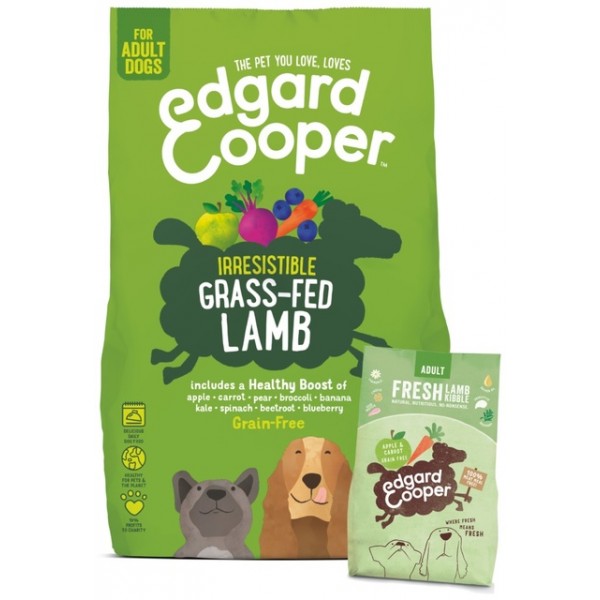 Edgard cooper koera täissööt grass-fed lammas 7kg