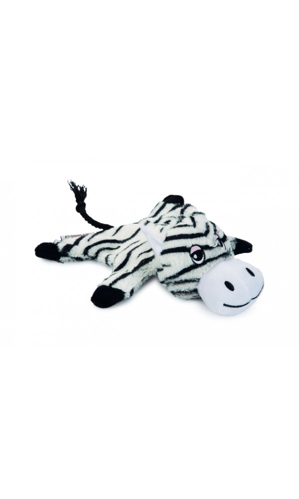 Beeztees koera mänguasi zino sebra 18cm must/valge
